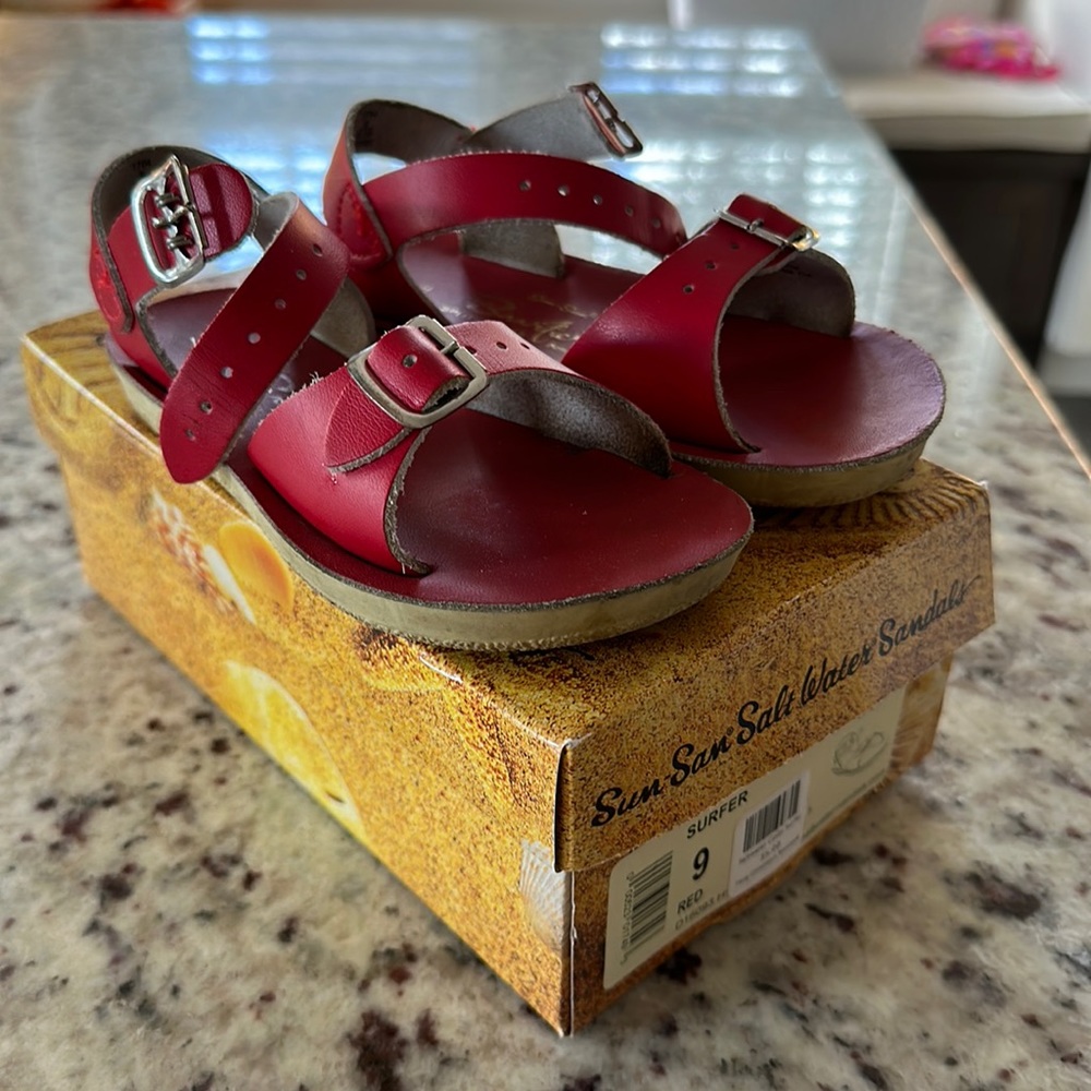 Red Sun Sandals